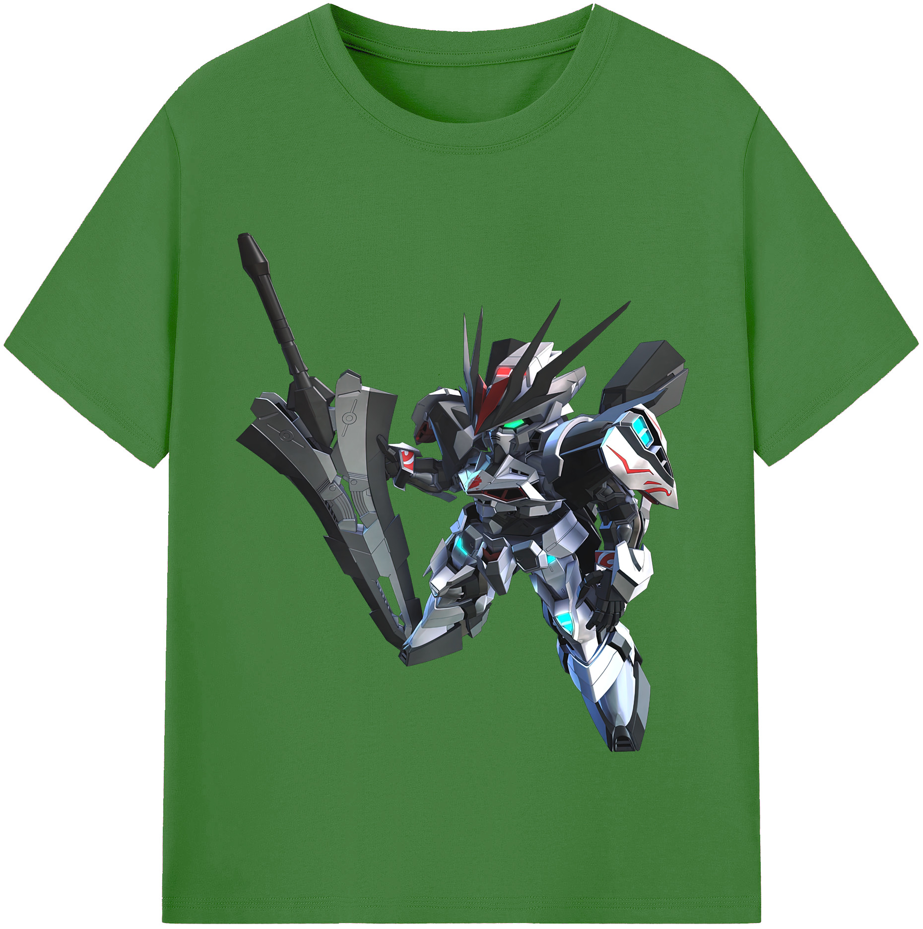 （画像用） 機動戦士ガンダム Mobile Suit Gundam レディースカジュアルプリントTシャツ（綿100％）